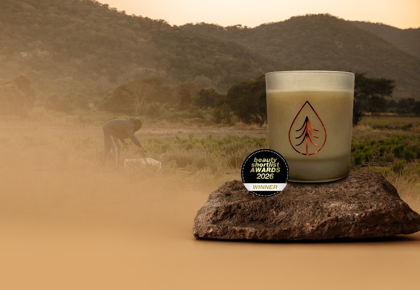 Scents from Nature oils featured in a Beauty Shortlist Awards 2026 winning product